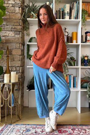 Winnie Oversized Knit Rust